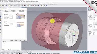 RhinoCAM 2019 TURN Quick Start Video [upl. by Mouldon]