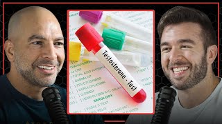 Low testosterone diagnosis potential causes and treatment options  Peter Attia and Derek MPMD [upl. by Nagaem]