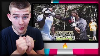 Reacting to Deji Vs Jake Paul Official TrailerMUST SEE BEST REACTION ON UTUBE [upl. by Aicylla965]