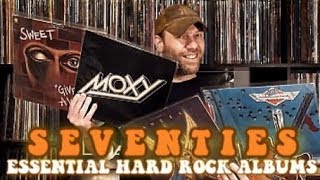 Vinyl Collection  Essential Seventies Hard Rock Albums [upl. by Epotimet]