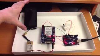 Sending SMS using Arduino UNO and GSM SIEMENS TC35 Module [upl. by Enileuqaj794]