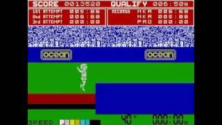 Daley Thompsons Decathlon on the ZX Spectrum [upl. by Espy]