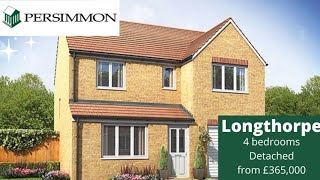 Persimmon homes The longthorpe 4 bedroom house  Samford Gardens [upl. by Ariadne883]