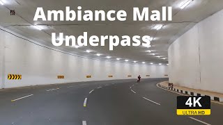 Ambiance Mall Under Pass Night Drive  rslive  4K [upl. by Dyche748]