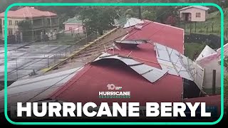 Hurricane Beryl ravages Windward Islands before strengthening into Category 5 storm [upl. by Riaj75]