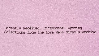 Recently Received Encampment Wyoming [upl. by Burack]