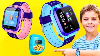 Relojes inteligentes con gps para niños amazon los mejores 2024🔥✅ [upl. by Leahpar]