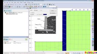 42 SIGMAW 懸臂式擋土牆Cantilever retaining wall GeoStudio [upl. by Aloisius]