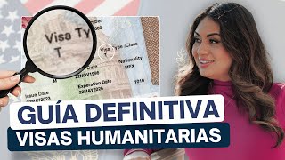 Guía definitiva VISAS HUMANITARIAS 😉🇺🇸 Hacia la residencia con VAWA amp VISAT  Honest Immigration [upl. by Stedt]