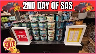 2ND DAY OF SAS at Bath amp Body Works bathandbodyworkshaul bathandbodyworks sas [upl. by Jarlathus]