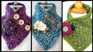 Crochet Super Easy Neck Warmer For All Cosy And warmer For Beginners Free Written Patterns [upl. by Meredi]