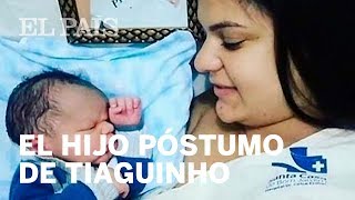 Nace Tiaguinho el hijo póstumo de un futbolista del Chapecoense  Internacional [upl. by Addia320]