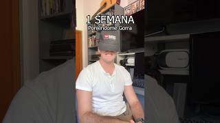 1 Día vs 1 Año Aprendiendo a Ponerme una Gorra 🧢 youtubeshorts shorts [upl. by Badr]