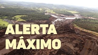 Barragem da Vale em Barão de Cocais pode romper a qualquer momento [upl. by Chandos539]