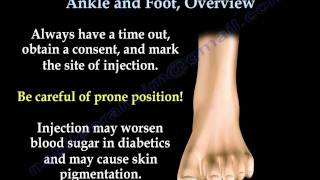 Injections Around The Ankle and Foot Overview  Everything You Need To Know  Dr Nabil Ebraheim [upl. by Grimbly929]