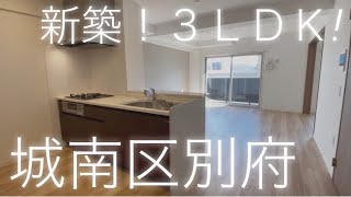 【別府駅徒歩4分】新築の3LDKマンションが残り少なくなりました【福岡の不動産】 [upl. by Edieh553]