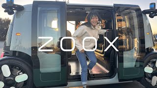 First ride in a Zoox robotaxi [upl. by Chelsy535]