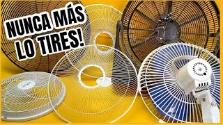 5 IDEAS INCREÍBLES DE RECICLAJE CON REJILLAS DE VENTILADOR VIEJO  SHOW DE MANUALIDADES [upl. by Furey132]