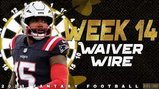 Week 14 Waiver Wire Pickups  2023 Fantasy Football [upl. by Einneg]