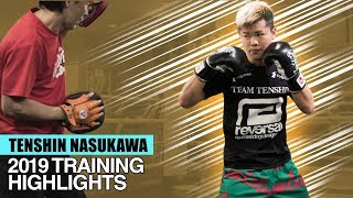 TENSHIN NASUKAWA  TRAINING HIGHLIGHTS  那須川天心 トレーニング 集 [upl. by Ordnasela]