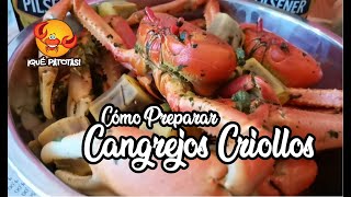 ¿CÓMO PREPARAR CANGREJOS CRIOLLOS AL ESTILO GUAYACO [upl. by Amikahs]