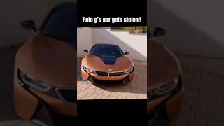 Polo g’s Car gets stollen in LA😱 He is MAD polog music artist viralvideo [upl. by Nirtiac]