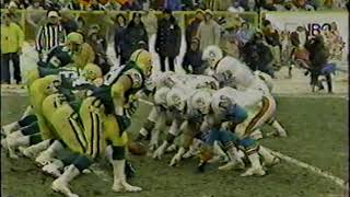 Miami Dolphins vs Green Bay Packers 1281985 quotDan Marino Works His Magic At Lambeau Fieldquot [upl. by Nerhe131]