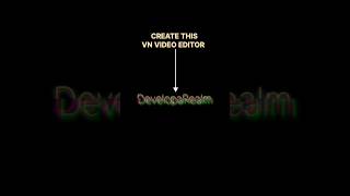 Electrify Texts in VN Video Editor Tutorial videoediting [upl. by Aehsel536]