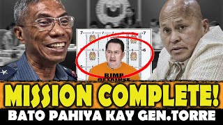 Pagkahuli kay Quiboloy IPINAGDIWANG Bato Dela Rosa PAHIYA kay GenTorre [upl. by Sikleb]