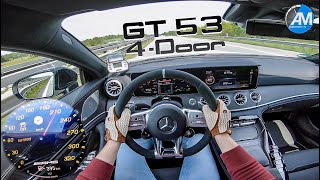 MercedesAMG GT 53 4 Door  0270 kmh acceleration🏁 [upl. by Scharaga]