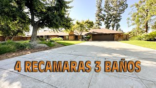 CASA CON ALBERCA Y JACUZZI EN UNA EXCELENTE ÁREA Fresno CA [upl. by Weil]