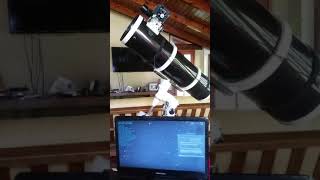 Telescopio Onstep goto eq5 skywatcher 200x1000 [upl. by Eusassilem673]