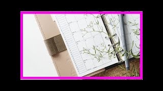 7 bessere Taschenkalender amp Terminplaner für 2019 [upl. by Nakah]