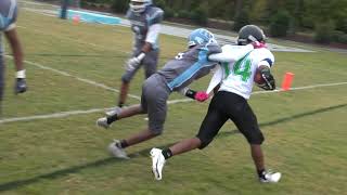 Rolesville Middle vs Wendell Middle Football 2021 [upl. by Critta]