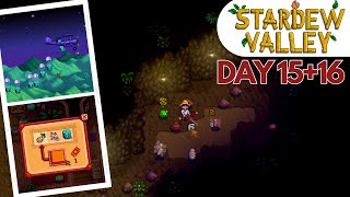 Stardew Valley 16  Day 1516  Mining Is Hard amp Mystery Boxes [upl. by Dnomad]