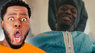 J Hus  Militerian ft Naira Marley Official Music Video REACTION [upl. by Annoerb]