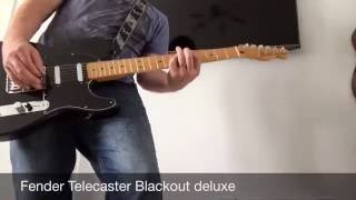 NIRVANA  MUDHONEY riffs  Fender Telecaster Blackout  fuzz guitar demo  Mudhoney  Nirvana [upl. by Idnod]