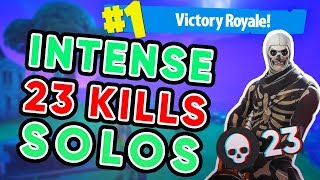 72hrs  23 KILL SOLO WIN Fortnite Battle Royale Gameplay [upl. by Vale]