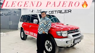 THE LEGEND PAJERO SFX❤️RED PAJERO 😍 [upl. by Aehtorod207]