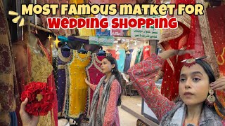 Popular Market For Shadi Shopping ✨  Wedding Series  Reasonable Prices  Local Maket [upl. by Giavani779]