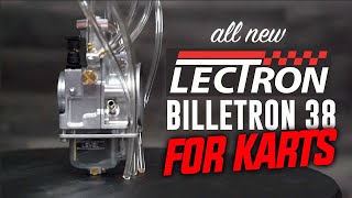 FASTER Karting Lap times with the LECTRON BILLETRON 38 Carb Kit for 125cc Shifter Karts [upl. by Retepnhoj]