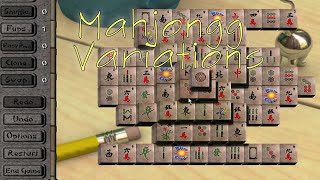 Mahjongg Variations Windows game 2002 [upl. by Venola804]