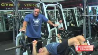 Instructional Fitness  Decline Bench Press [upl. by Nyrroc658]