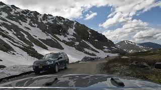 Climbing Hatchers Pass in our Jeep Wrangler [upl. by Ojoj]