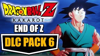 NEW DRAGON BALL Z Kakarot DLC Pack 6  End of Z Story Mode Reveal [upl. by Razaile]