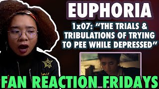 EUPHORIA Season 1 Episode 7 quotThe Trials amp TribulationsWhile Depressedquot Reaction amp Review  FRF [upl. by Tad]