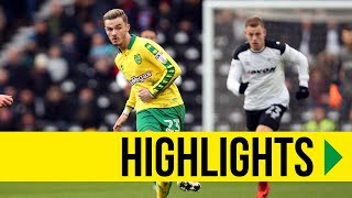 HIGHLIGHTS Derby County v Norwich City [upl. by Cope73]