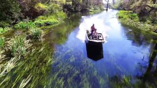 2017 Wacissa River Drone Footage North Florida [upl. by Anovahs688]