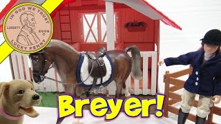 Breyer Horse Classic Barn Butch Stepped In Something [upl. by Arnoldo512]