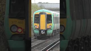 Class 377s dart through Hampden Park  22102024 [upl. by Jacquetta769]